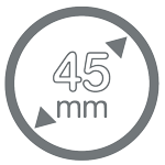 45 mm