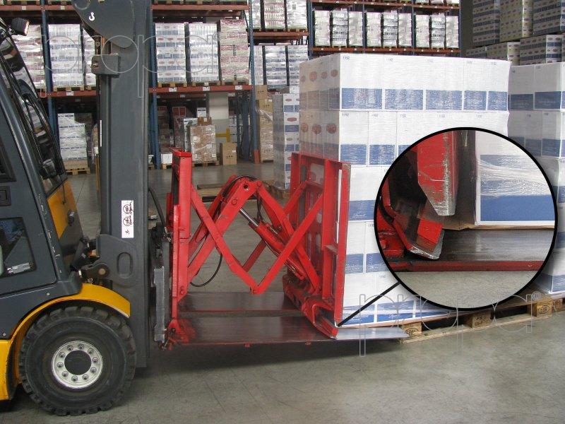 Más espacio en el almacén gracias a los palés ecológicos Slip Sheet