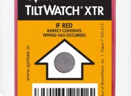 Tiltwatch overturning indicators 