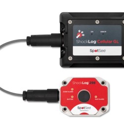 Registrador de condiciones ambientales de impactos y vibraciones ShockLog