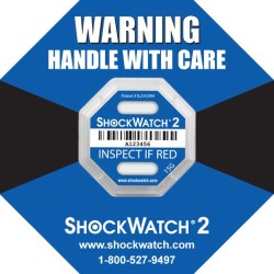 Etichetta Shockwatch 2